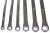 Klucz oczkowy Silver długi 8-21 mm stal CrV 6 szt.
