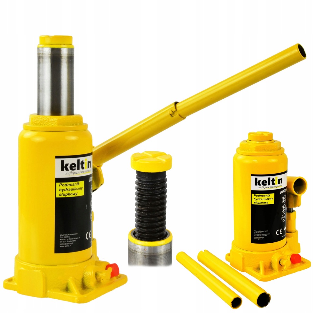 Podnośnik hydrauliczny słupkowy Keltin 12000 kg 205-390 mm