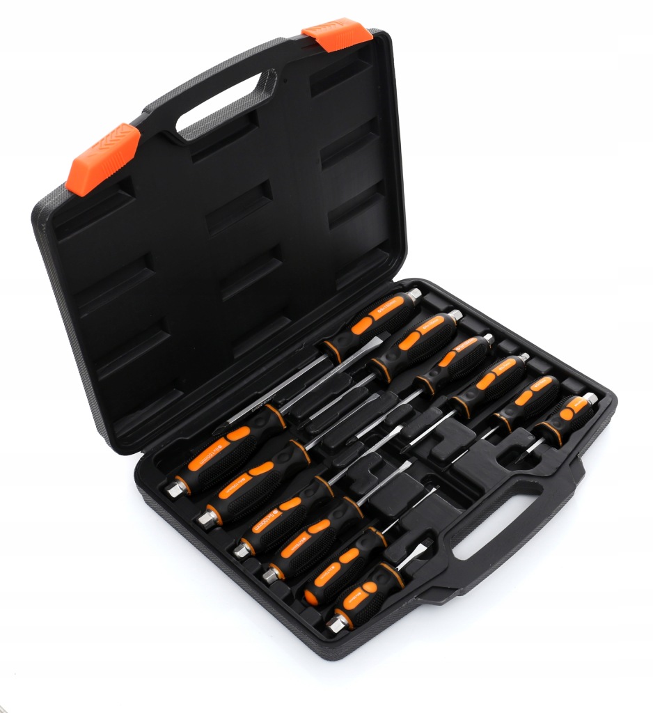 KRAFT&DELE zestaw śrubokrętów z magnesem do podbijania 12 sztuk KD10284