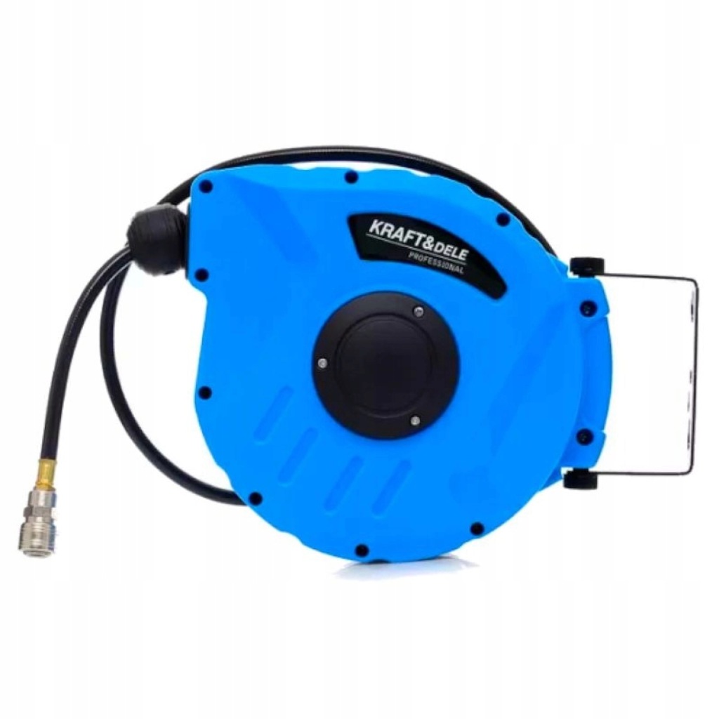 Wąż pneumatyczny Kraft&Dele 20 m PVC z automatycznym zwijakiem 9,5x15