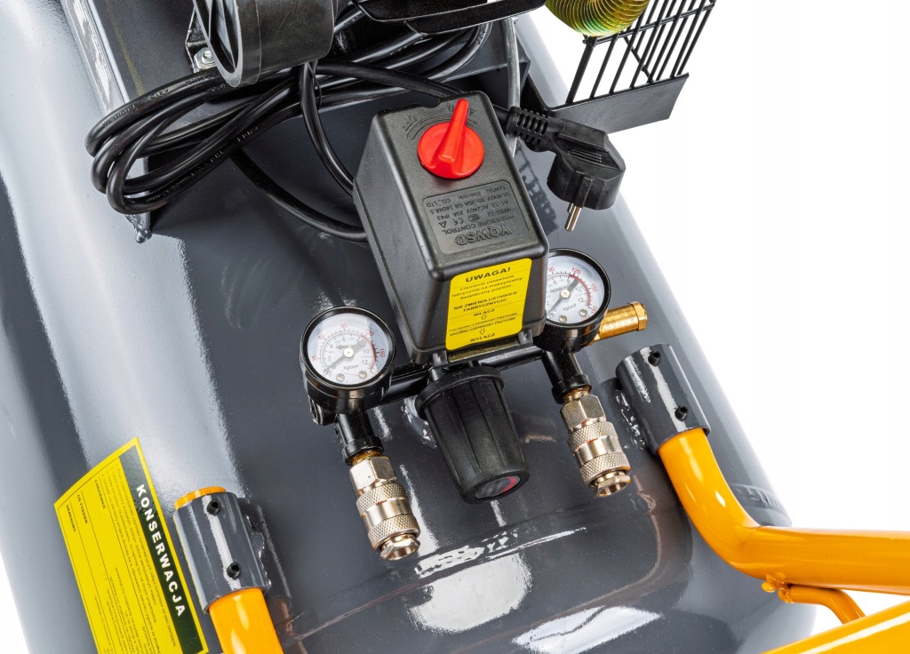 Kompresor olejowy Powermat PM-KO-200T-230V 200 l 8 bar