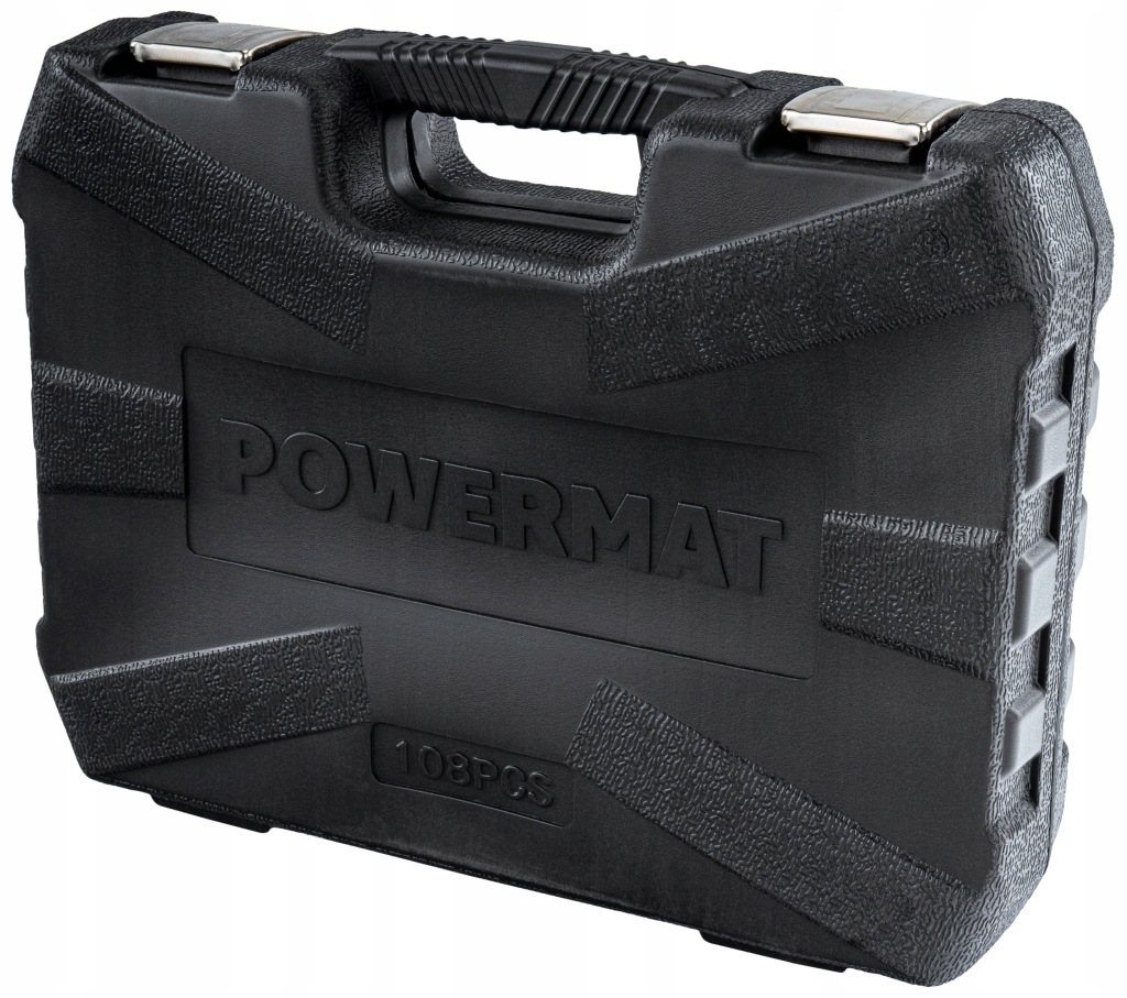 ZESTAW KLUCZY NASADOWYCH 108 ELEMENTÓW GRZECHOTKI 1/2" 1/4" CrV