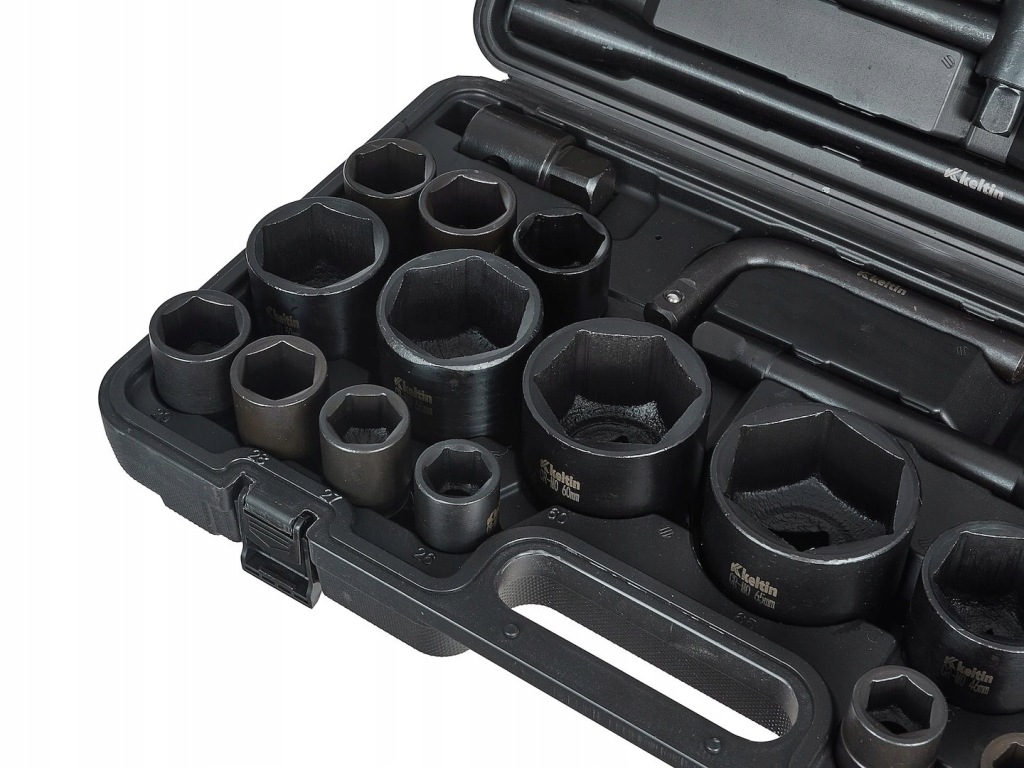 ZESTAW KLUCZY NASADOWYCH UDAROWYCH 26el. 3/4" 1" 6-kąt 17-65mm