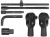 ZESTAW KLUCZY NASADOWYCH UDAROWYCH 26el. 3/4" 1" 6-kąt 17-65mm
