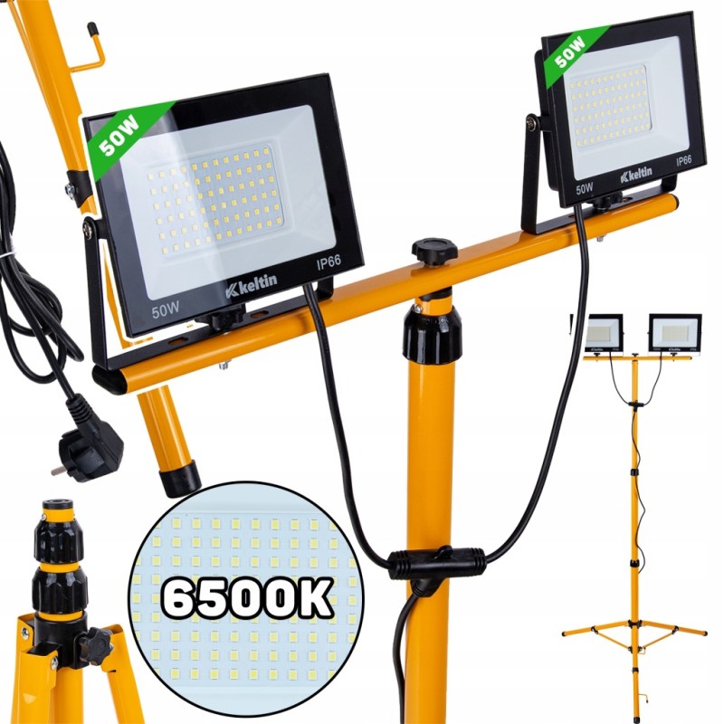 Halogen biały zimny 9000 lm 100 W